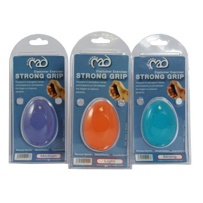 Fitness-Mad Strong Grip Hand Exerciser (FGRIPFPK - Exerciser SOFT - PINK)