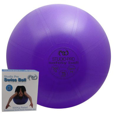 Fitness-Mad Studio Pro Swiss Ball and Pump (FBALLSP75K - 75cm)