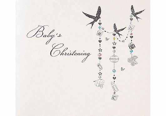 Five Dollar Shake Babys Christening Card