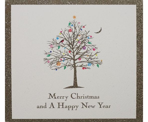 FIVE DOLLAR SHAKE  CANDY CANE RANGE `` Merry Christmas - Tree `` Boxed Christmas Cards (6 Cards Per Box)- BT5