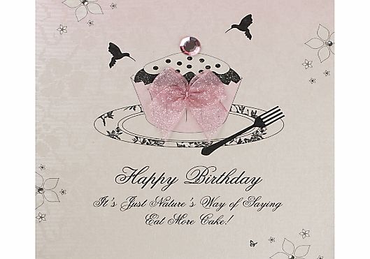 Five Dollar Shake Eat More Cake Birthday Card