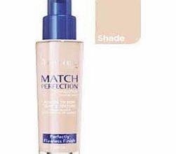 Fixbub Rimmel Match Perfection Liquid Foundation 100 Ivory