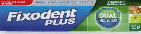 Fixodent Denture Adhesive Dual Power