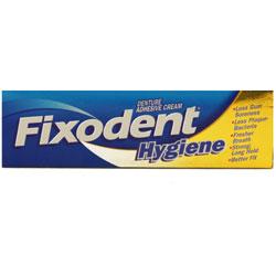 Fixodent Hygiene Denture Adhesive Cream