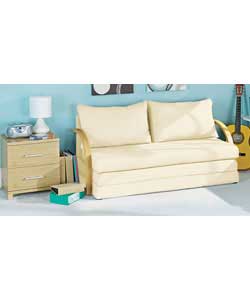 Foam Fold-Out Sofabed - Natural
