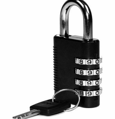 FJM Security Products SX-575 amp; Key Combination Padlock with Key Override and Code Discovery by FJM Security Products