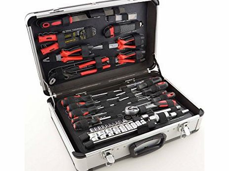 FK Automotive Tool Case Aluminum Tool Box Tool Set 99-Piece