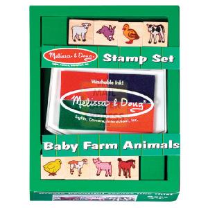 Baby Farm Animal Stamp Set