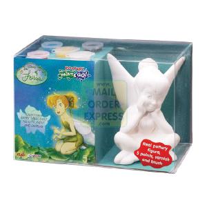 Flair Disney Fairies Tinkerbell Pottery Paint and Go