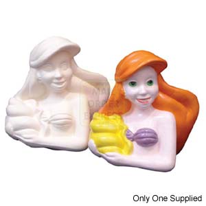 Disney Princess Ariel Pottery Paint and Go