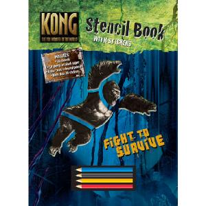 Flair Funtastic Kong Stencil Book