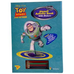 Flair Funtastic Toy Story Stencil Book