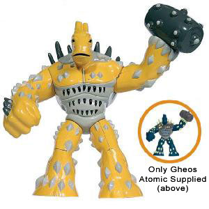 Gormiti Gheos Atomic 12cm Figure