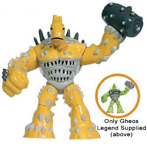 Gormiti Gheos Legend 12cm Figure