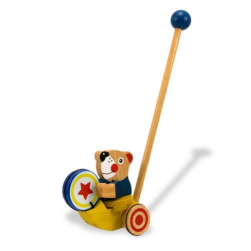 Melissa & Doug - Drumming Bear Push Toy