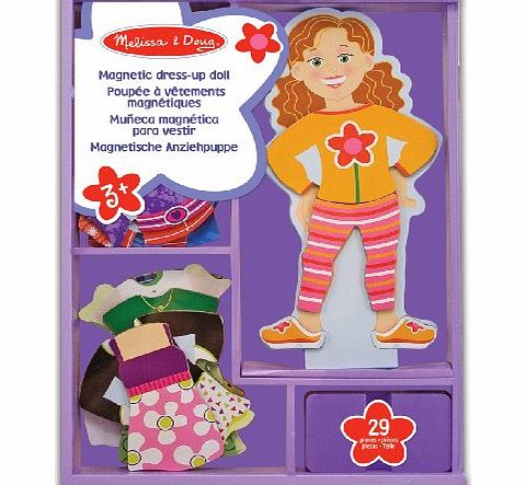 Flair Melissa and Doug - My Magnetic Dress-Up Doll