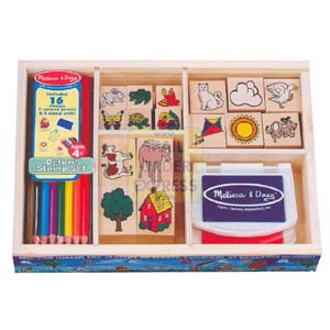 Melissa and Doug Deluxe Stamp Set