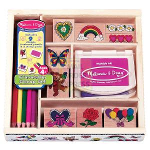 Flair Melissa and Doug Friendship Stamp Set