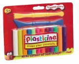 Flair Plasticine - 12 Neon Sticks