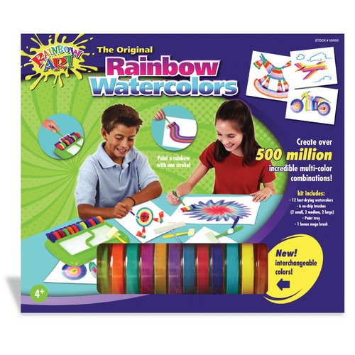 Rainbow Art - Watercolour Painting Kit