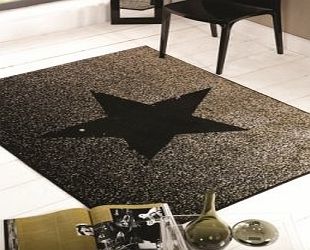 Retro Funky Star Rug, Multi, 120 x 160 Cm