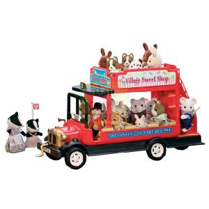 Flair Sylvanian Families Country Red Bus