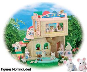 Flair Sylvanian Families Primrose Nursery Mouse Twins