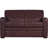 Scoop Sofa Bed In Chestnut Leather