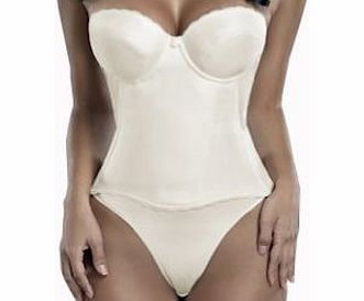 Flattering Me Longline Bridal Bra Bustier 728 - 42DD - Ivory