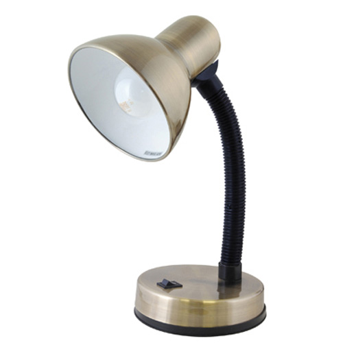 Flexi Desk Lamp - Antique Brass