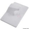 Medium White Self-Adhesive Hooks Pack