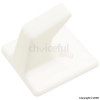 Flexpand Square White Self-Adhesive Hooks Pack