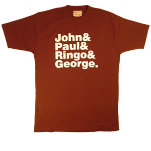 Flip Brown Beatles Tee