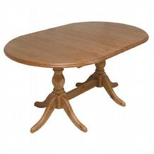Flip Top Round Dining Table - Extending