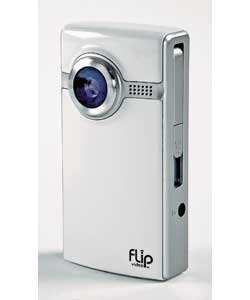Flip Ultra Video Camcorder- White