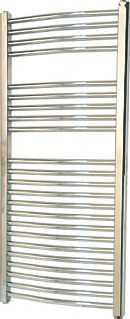 Flomasta, 1228[^]9864D Curved Electric Towel Radiator Chrome