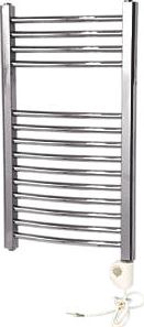 Flomasta, 1228[^]1584D Curved Thermostatic Towel Radiator