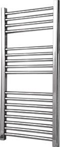 Flomasta, 1228[^]2189D Flat Towel Radiator Chrome 900 x 450mm