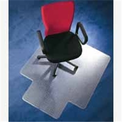 PVC Carpet Chairmat Lip 115x134