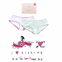 Floozie Frost French Customise your own knickers set
