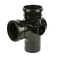 FLOPLAST 92.5 (87.5) Access Branch Black SP502