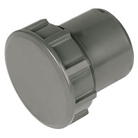 FLOPLAST ABS Access Plugs Grey 40mm Pack of 5