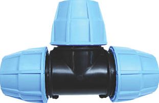 FloPlast, 1228[^]17141 MDPE Equal Tee 25 x 25 x 25mm 17141