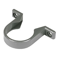 Pipe Clips Grey 32mm Pack of 20