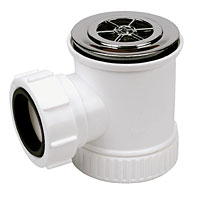 FLOPLAST Shower Trap Chrome 40mm