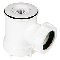 FLOPLAST Shower Trap Grid 40mm White