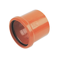 FLOPLAST Underground Pipe Coupling Single Socket