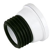 FLOPLAST WC Pan Connector Straight