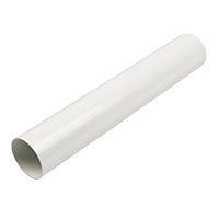 FLOPLAST White Down Pipe 68mm