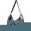 Flora Psychedelia Shoulder Bag - LBT-133 Turquoise